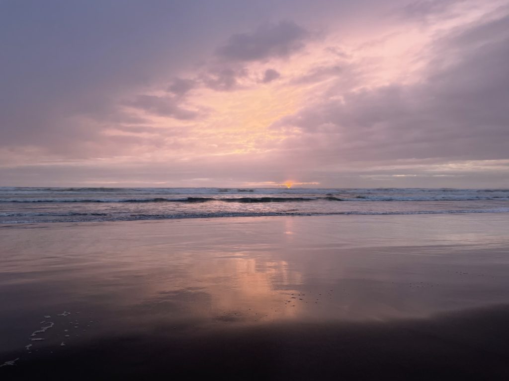 Sunset on Manzanita Beach